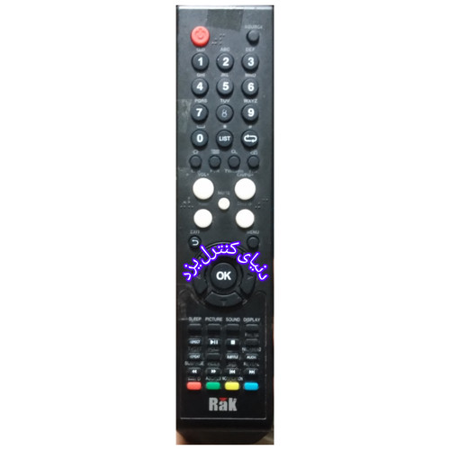 کنترل جایگزین تلویزیون راک RAK مدل RAK-STLED4662